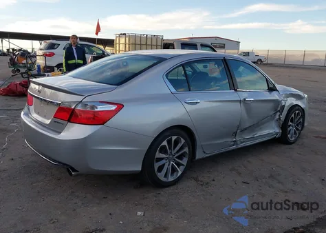 2013 Honda Accord Sport z USA, uszkodzony, nr VIN 1HGCR2F59DA246001